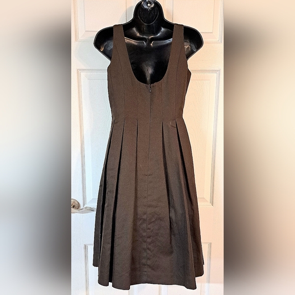 J. CREW Brown Ruffled Tank Dress - Picture 4 of 7